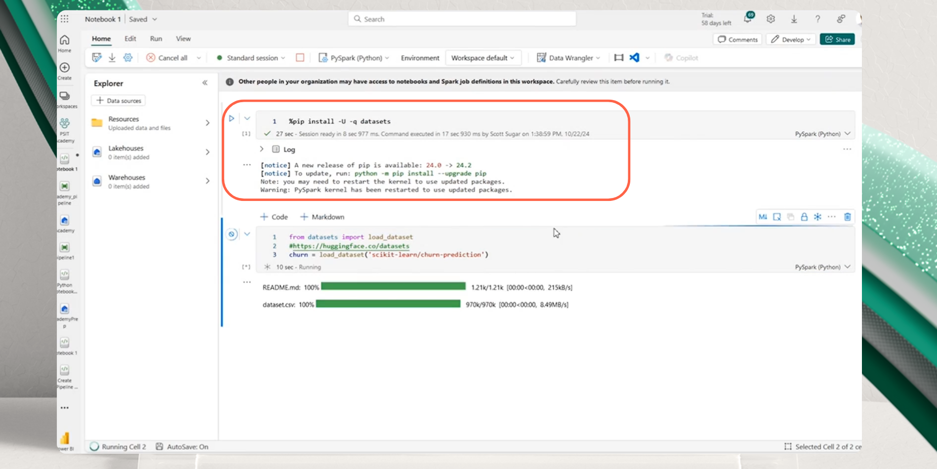 Advanced Data Preparation in Notebooks with Python