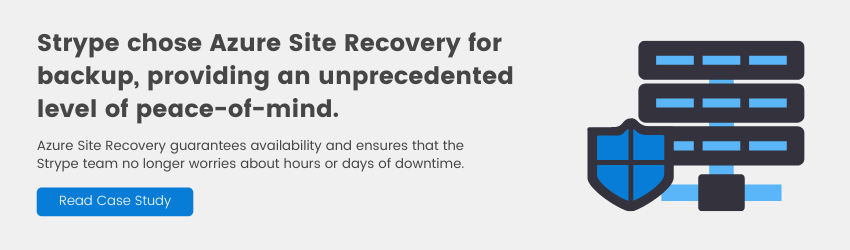 Azure Site Recovery Case Study