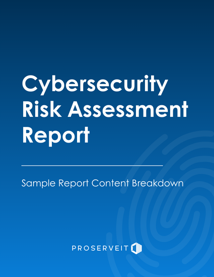 Cybersecurity Risk Assessment Report Cover