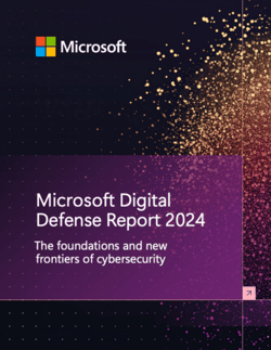 Microsoft Digital Defense Report 2024 Cover