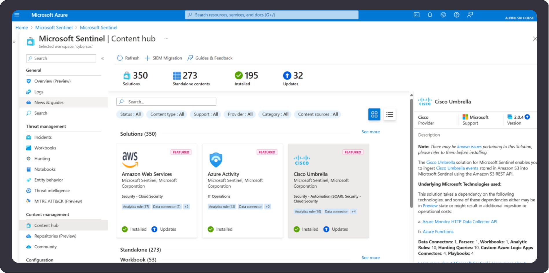 Poster that shows what Microsoft Sentinel is 