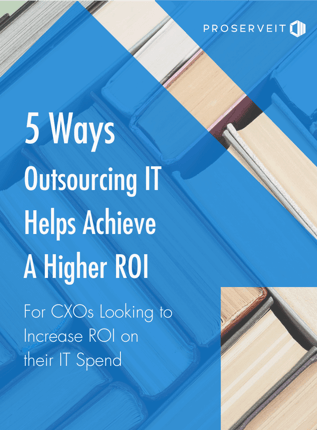 5 ways outsourcing it achieves a higher roi cover page