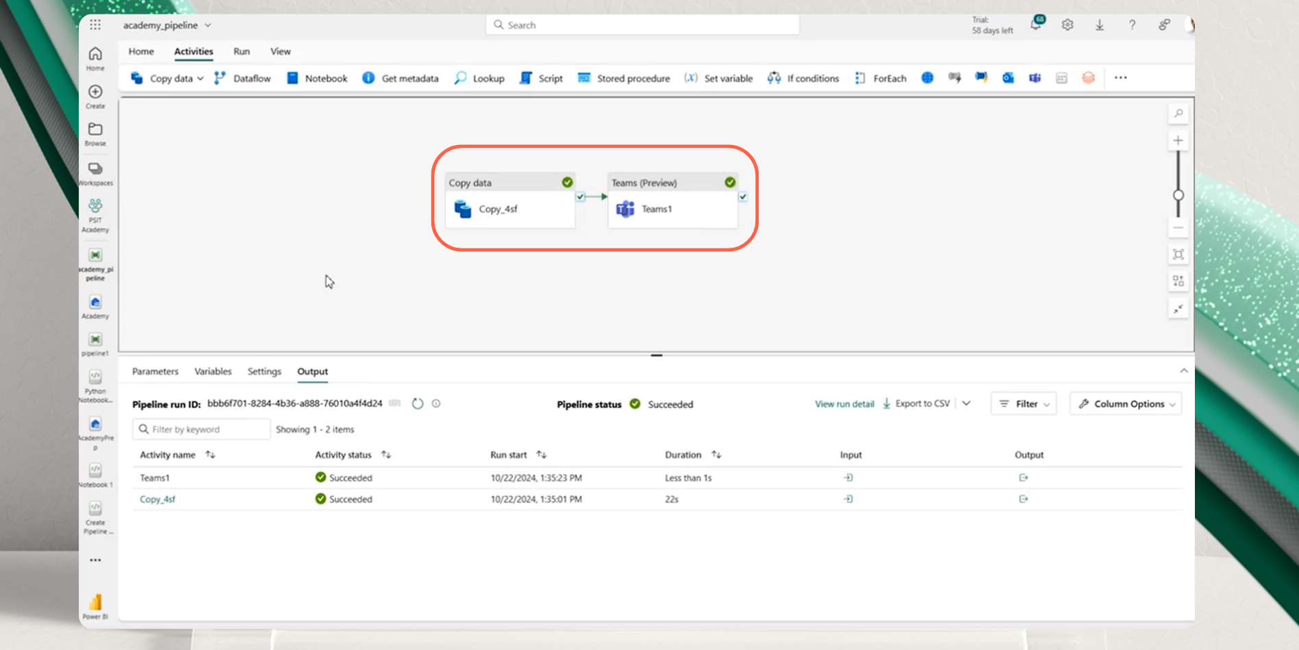 Streamline Complex Workflows with Fabric Pipeline